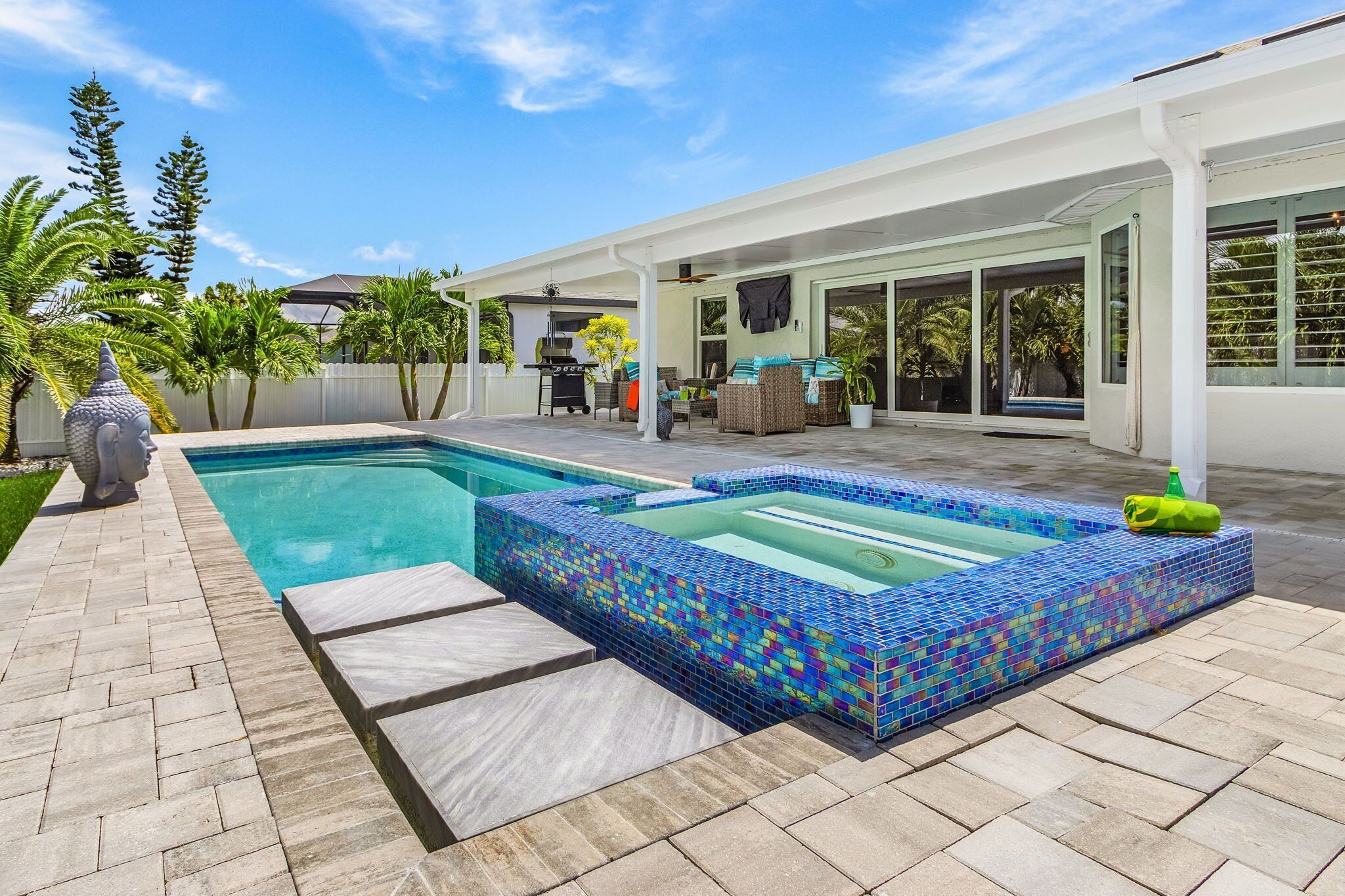 Piscine chauffée