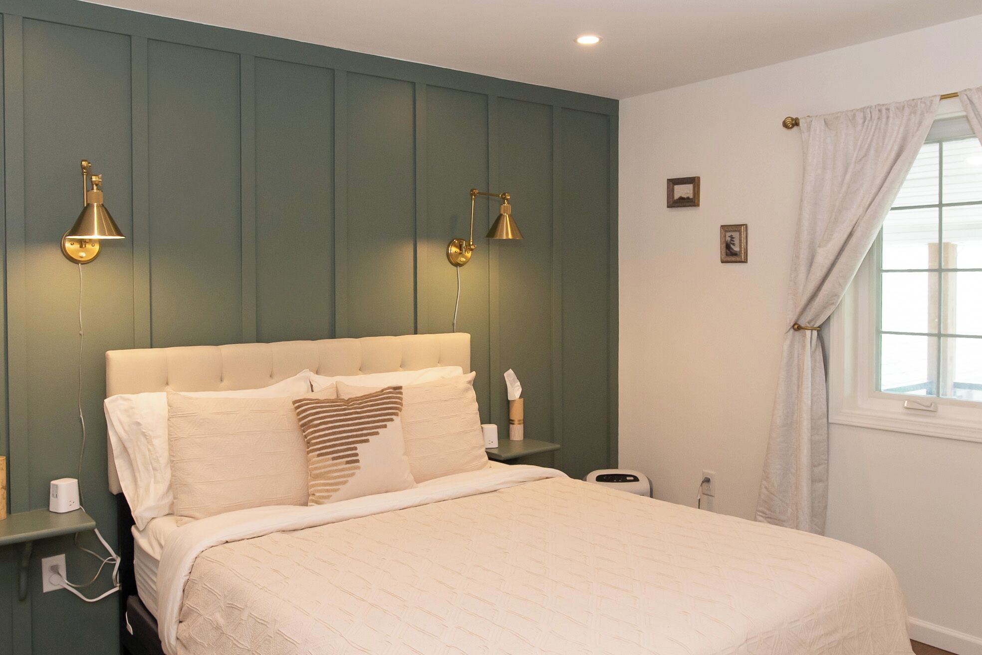 1 bedroom, iron/ironing board, travel crib, free WiFi
