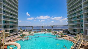 Indoor pool, a heated pool