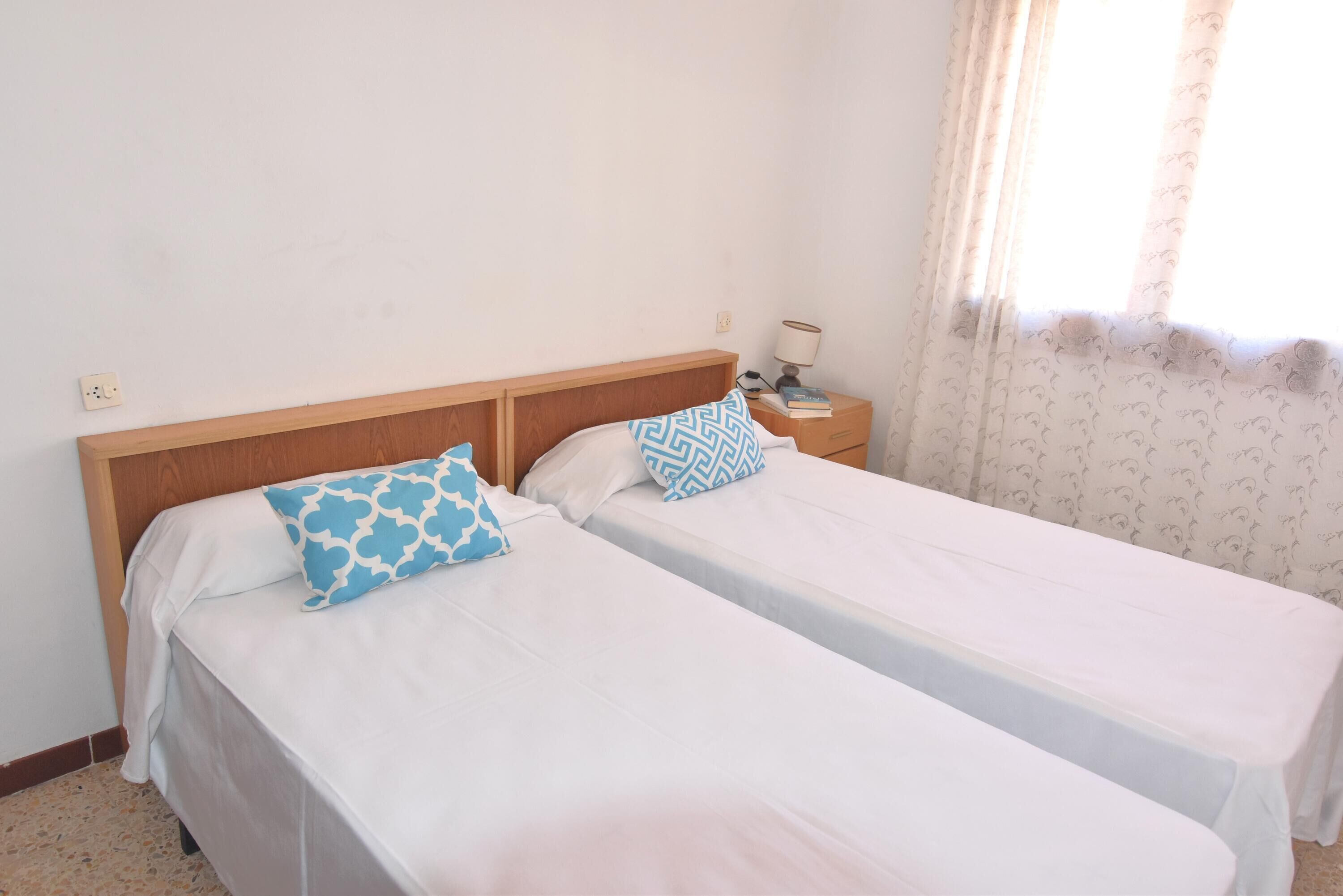 2 bedrooms, iron/ironing board