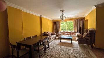 Smart TV, chimenea y libros