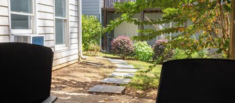 Solo Travelers' Private Riverside Suite Perfect for Business and Remote