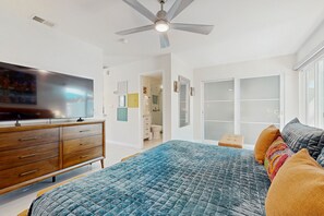 1 chambre, fer et planche à repasser, accès Internet, draps fournis