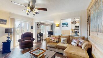 TV, DVD player, table tennis