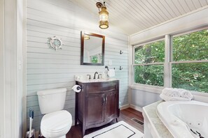 Hair dryer, towels