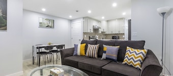 Lovely 2Bedroom/1Bath Private Suite + Free parking + Separate HVAC
Entire Suite!