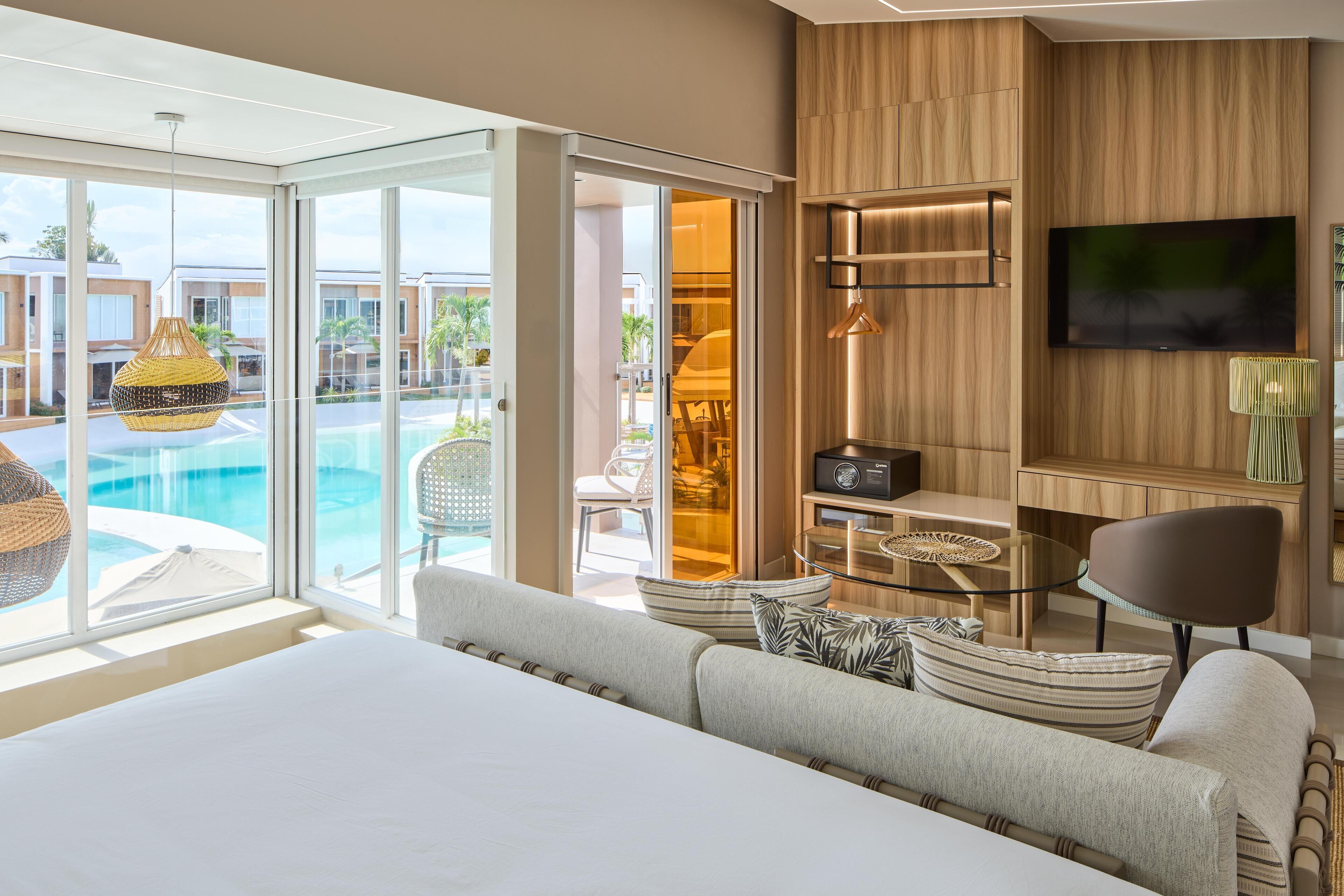 Villa, 1 Bedroom, Pool Access (Duplex) | Free WiFi, bed sheets