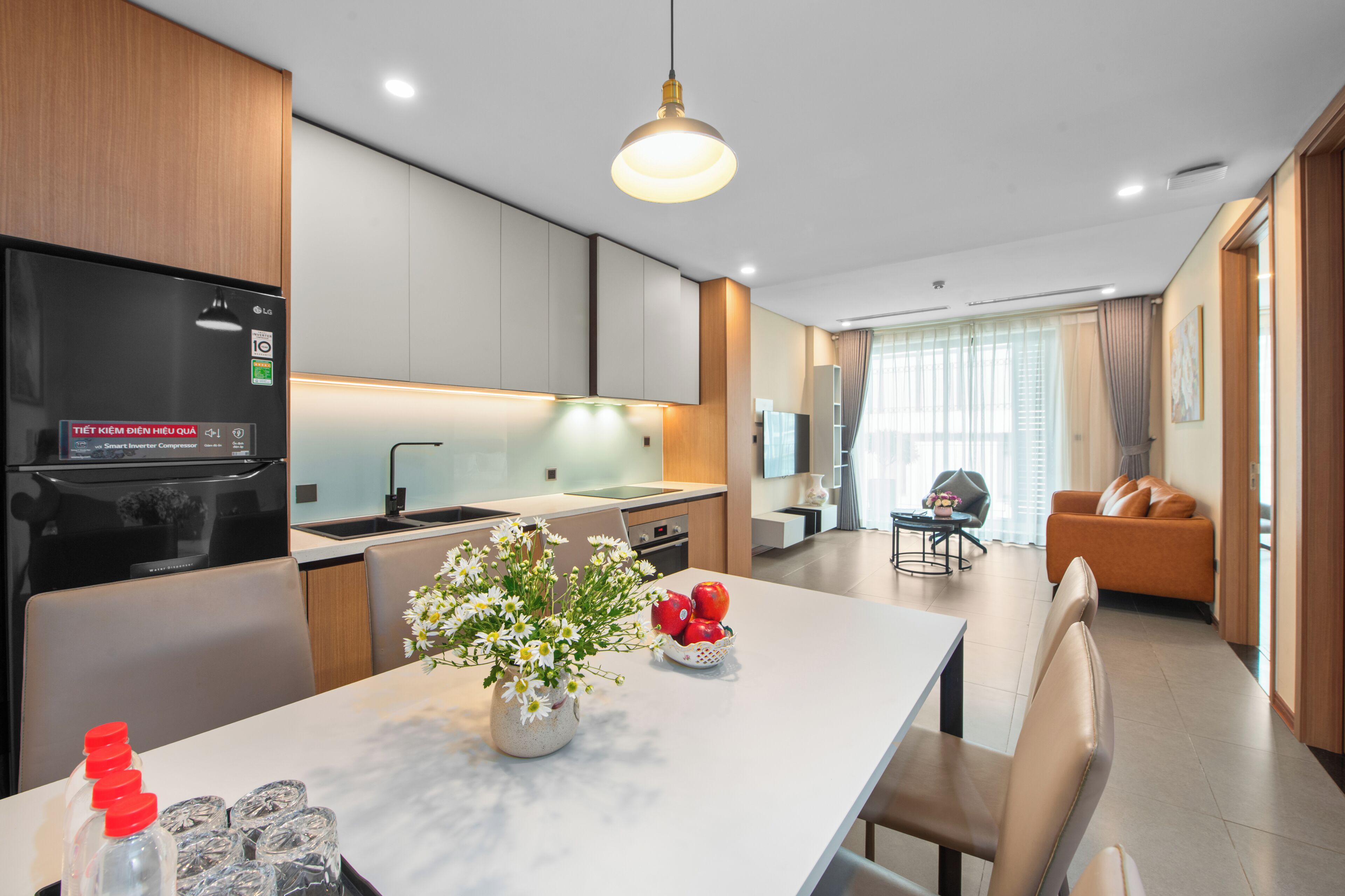 Departamento Deluxe, 3 habitaciones, balcón, vista a la ciudad | Interior