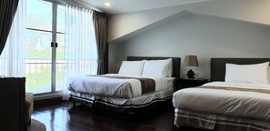 4 habitaciones, wifi y ropa de cama