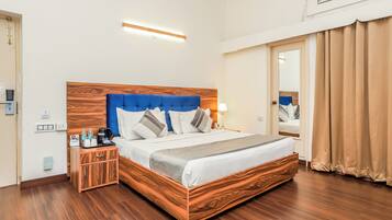 Camas con efecto memoria, wifi gratis y ropa de cama