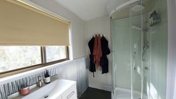 Towels, soap, toilet paper