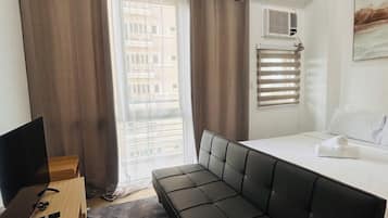 1 makuuhuone, silitysrauta/-lauta, internet, vuodevaatteet