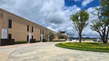 Fachada de la propiedad