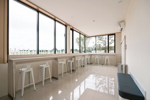 Sala de estar en el lobby