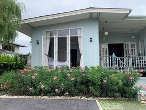 Fachada de la propiedad