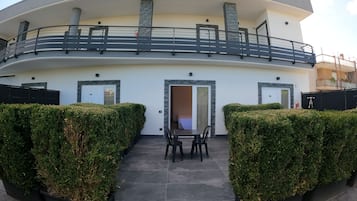 Fassade der Unterkunft