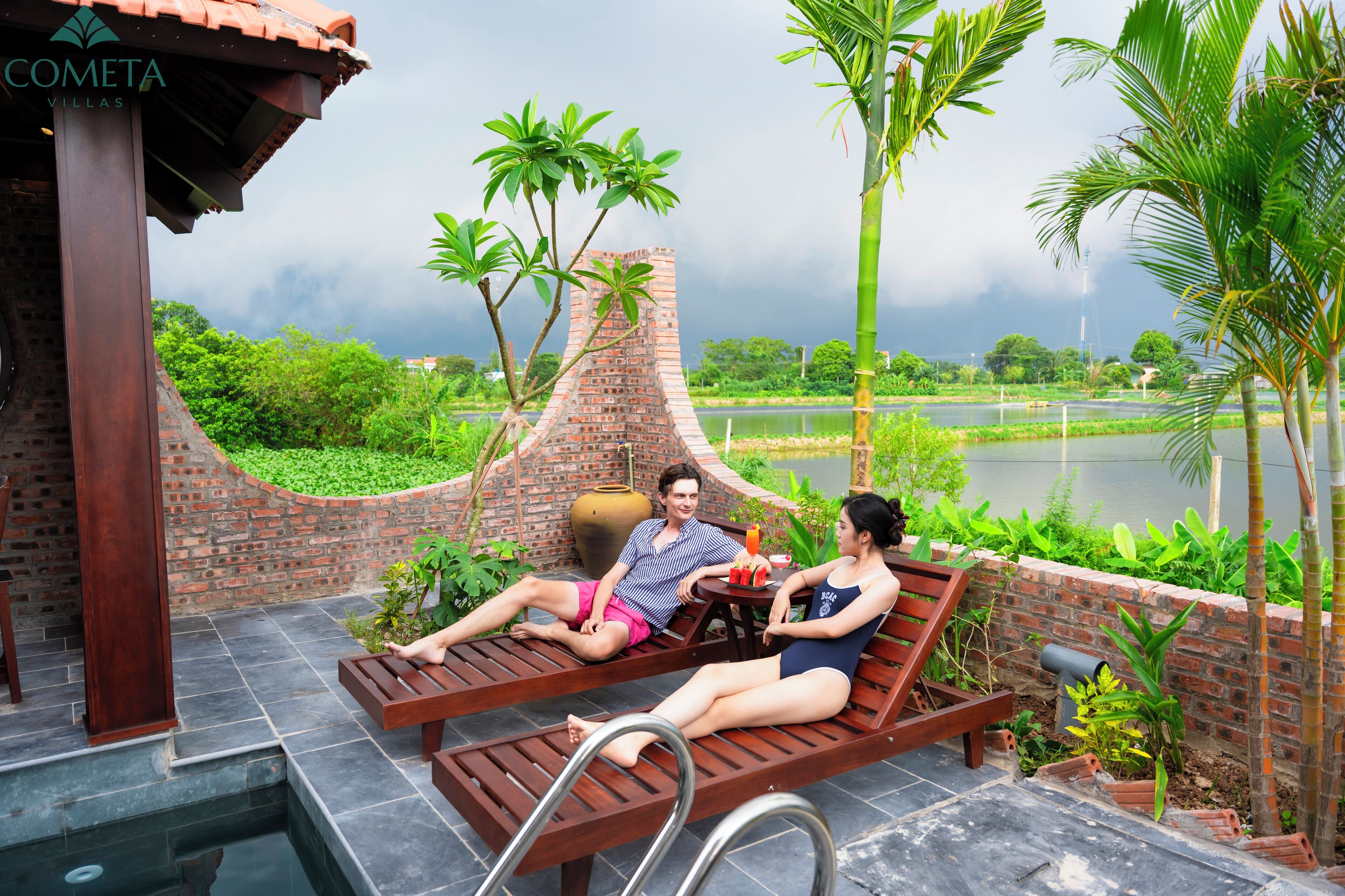 Façade de l’hébergement