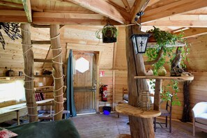 Romantic Cabin, Park View | Bed sheets - Vit Tel Ta Nature (Vittel)