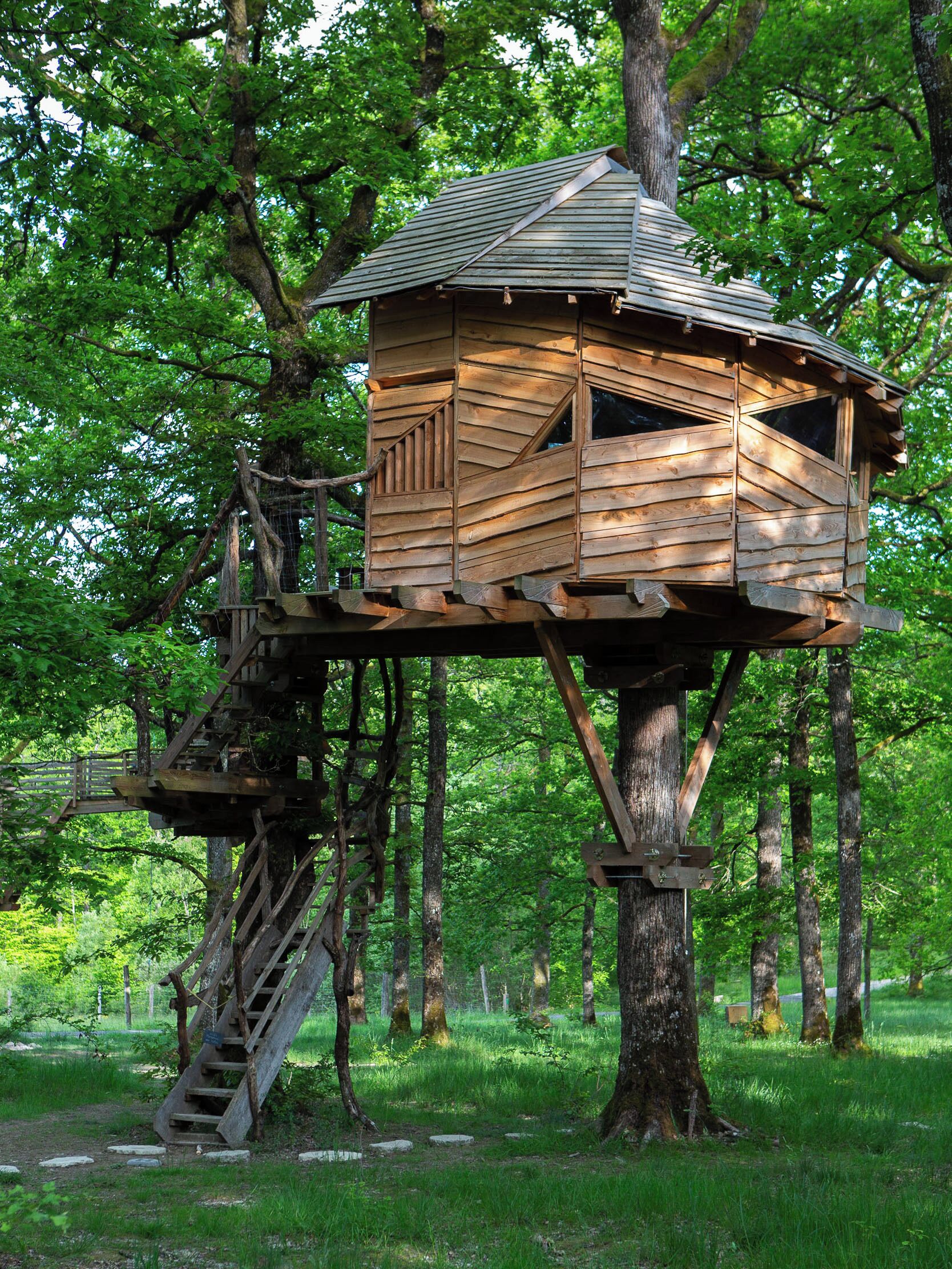 Romantisk trehytte | Terrasse/patio