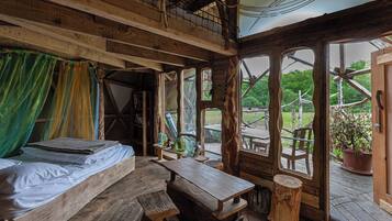 Romantische Ferienhütte, Parkblick | Bettwäsche