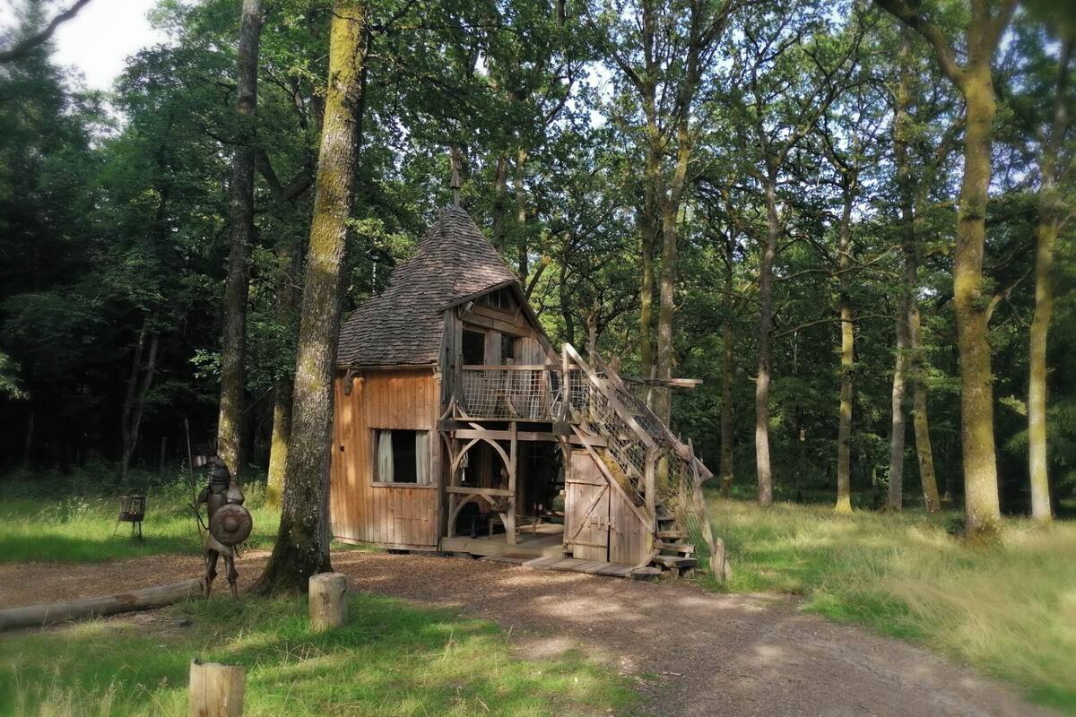 Family Cabin, Park View | Terrace/patio