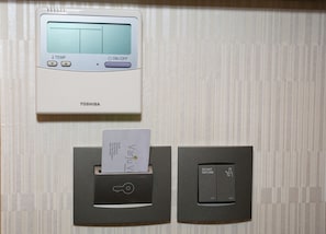 Luxury Double Room, City View | Desk, laptop workspace, free WiFi