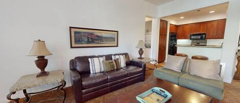 Smart-TV, peis og kontorer