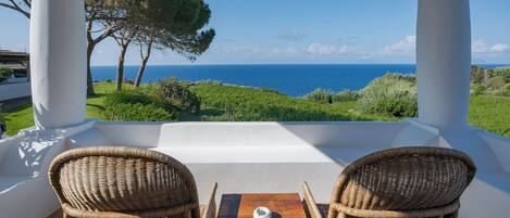 Chambre Supérieure, terrasse, vue mer | Terrasse/Patio