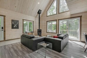 تلفزيون، مدفأة، مكتب