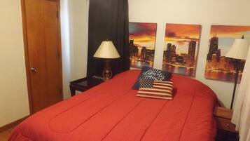 1 quarto, Wi-Fi de cortesia, roupa de cama