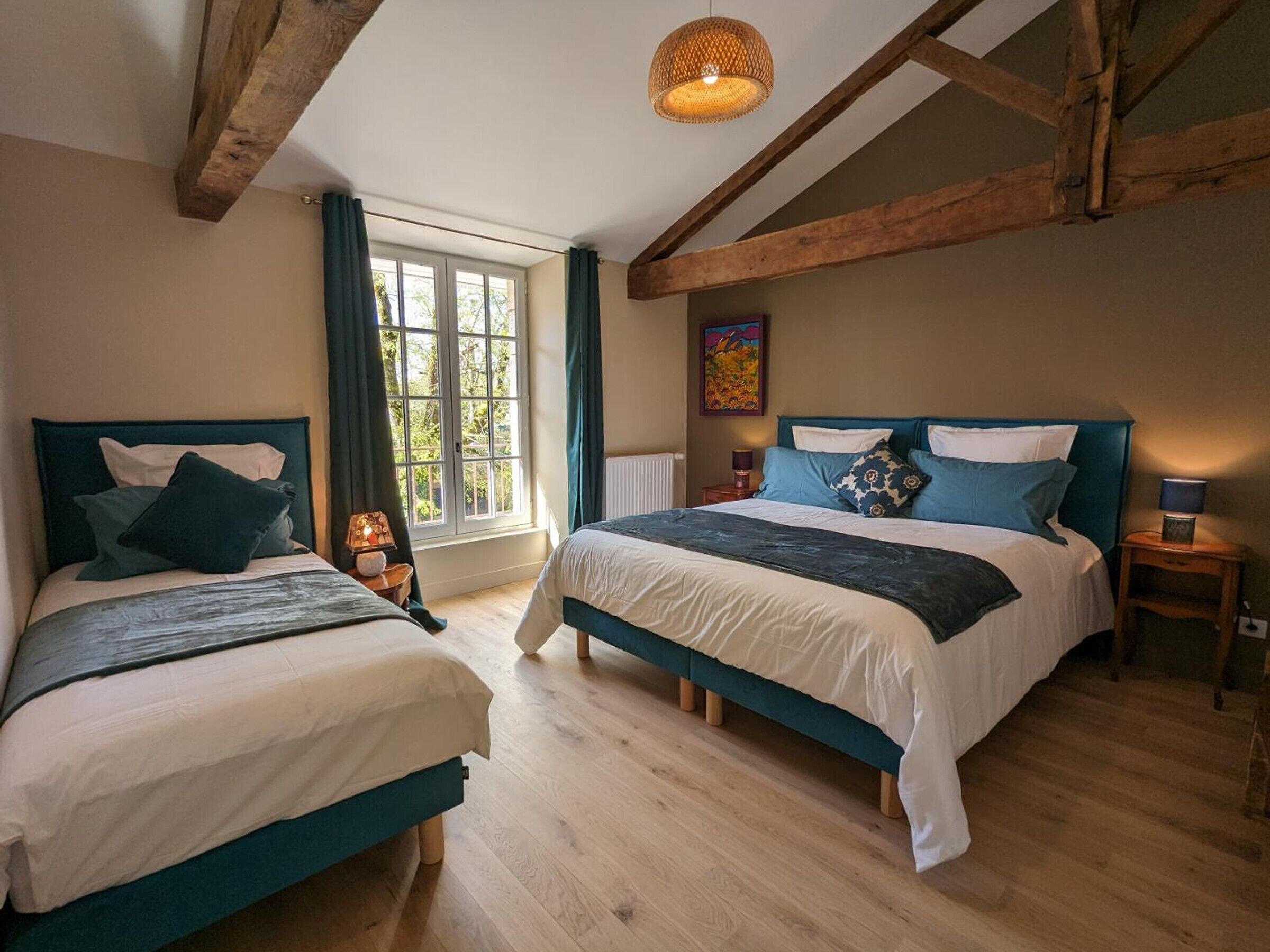 2 chambres, Wi-Fi gratuit