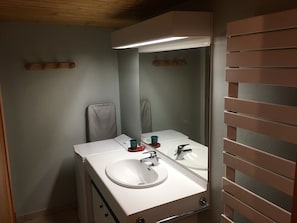 Bathroom - Comfortable Chalet 6/7 People, Pets Allowed, Close to Village (Le Grand-Bornand)
