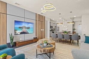 Televisión y oficina 