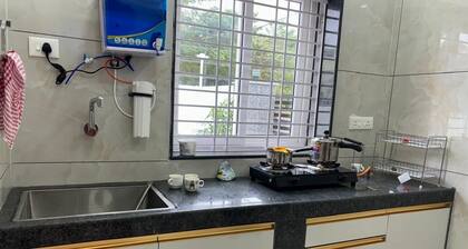 Charming 1-bedroom bungalow in serene Bhubaneswar with AC