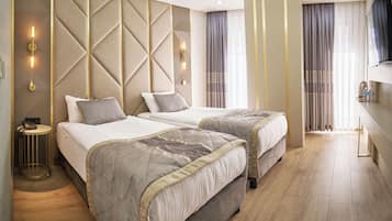 Standard-Doppel- oder -Zweibettzimmer | Bettwäsche aus ägyptischer Baumwolle, hochwertige Bettwaren