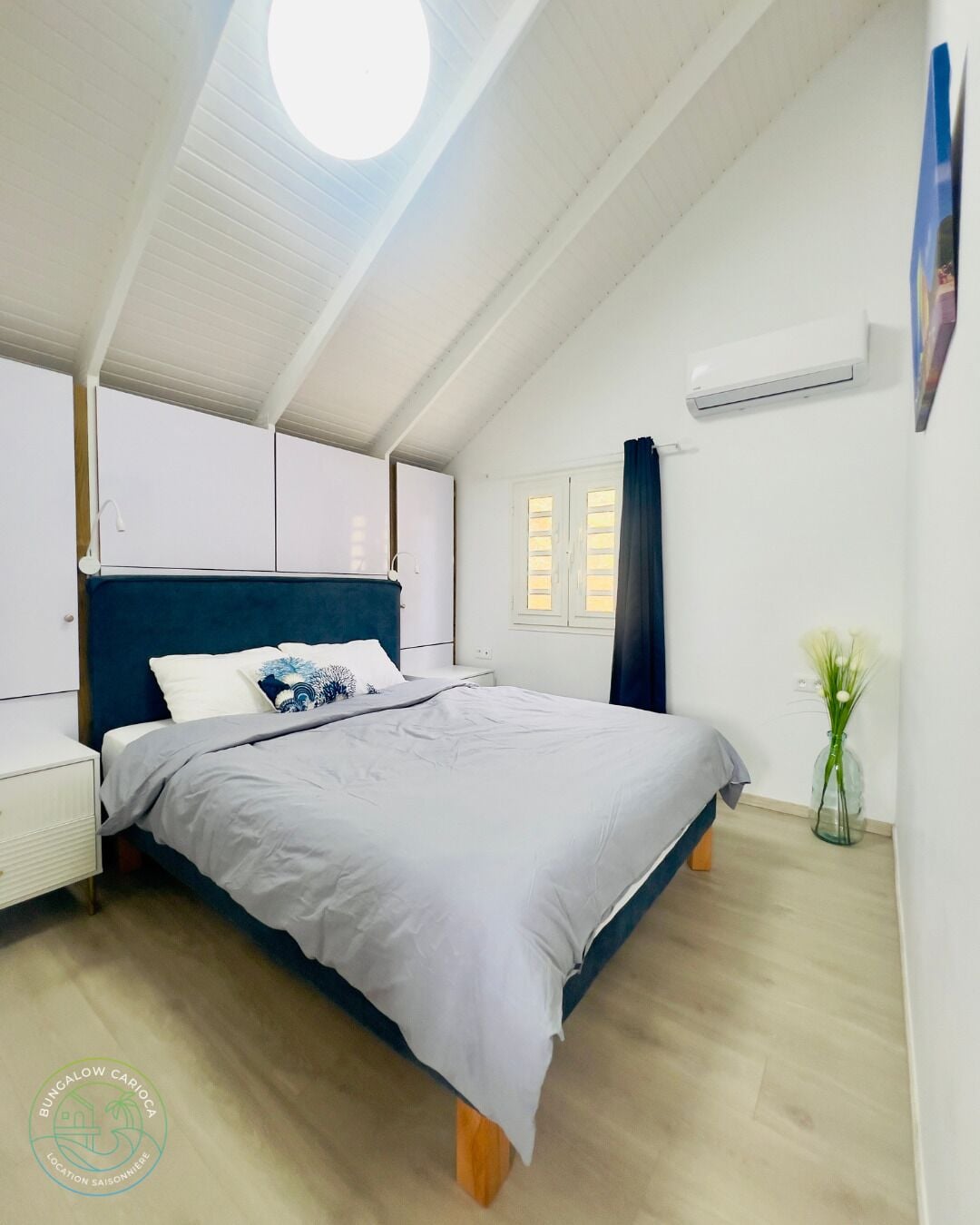 1 slaapkamer, een strijkplank/strijkijzer, gratis wifi, beddengoed