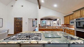 Fridge, microwave, oven, stovetop - Tuscan-Style Waterfront Retreat! (Hilton Head)