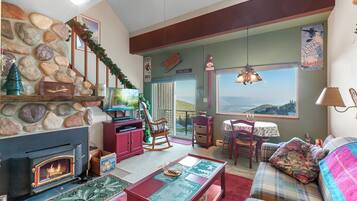 تلفزيون، مدفأة