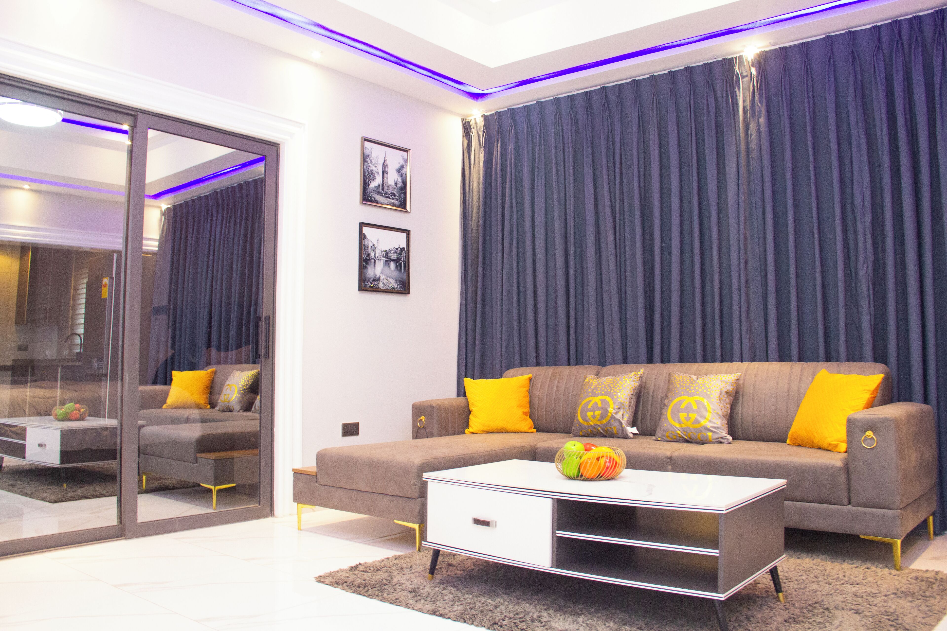 Lyxlägenhet | Vardagsrum