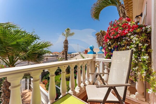 Apartment, 2 Bedrooms | Balcony - El Médano Apartment With Stunning Pool Views (Granadilla de Abona)