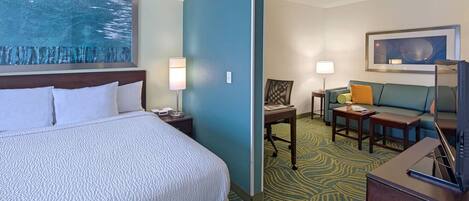 1 dormitori, planxa i posts de planxar, wifi gratuïta i roba de llit