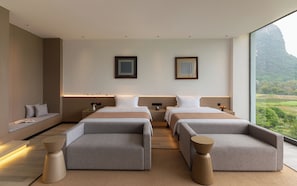 Twin Room, Non Smoking, Hill View