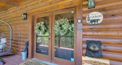 Walk to Douglas Lake: Cabin w/ Private Hot Tub!