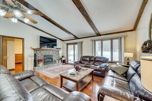 Unclassified image, 5 of 27, button - Fairgrounds Access: Home w/ Trailer Parking! (Little Valley)
