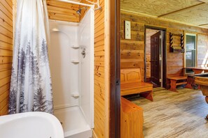 House (1 Bedroom) | Interior - Rustic, Woodsy Cabin in Palestine w/ Pool Table! (Palestine)