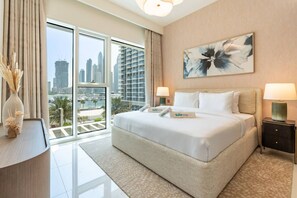 1 bedroom, iron/ironing board, travel crib, WiFi