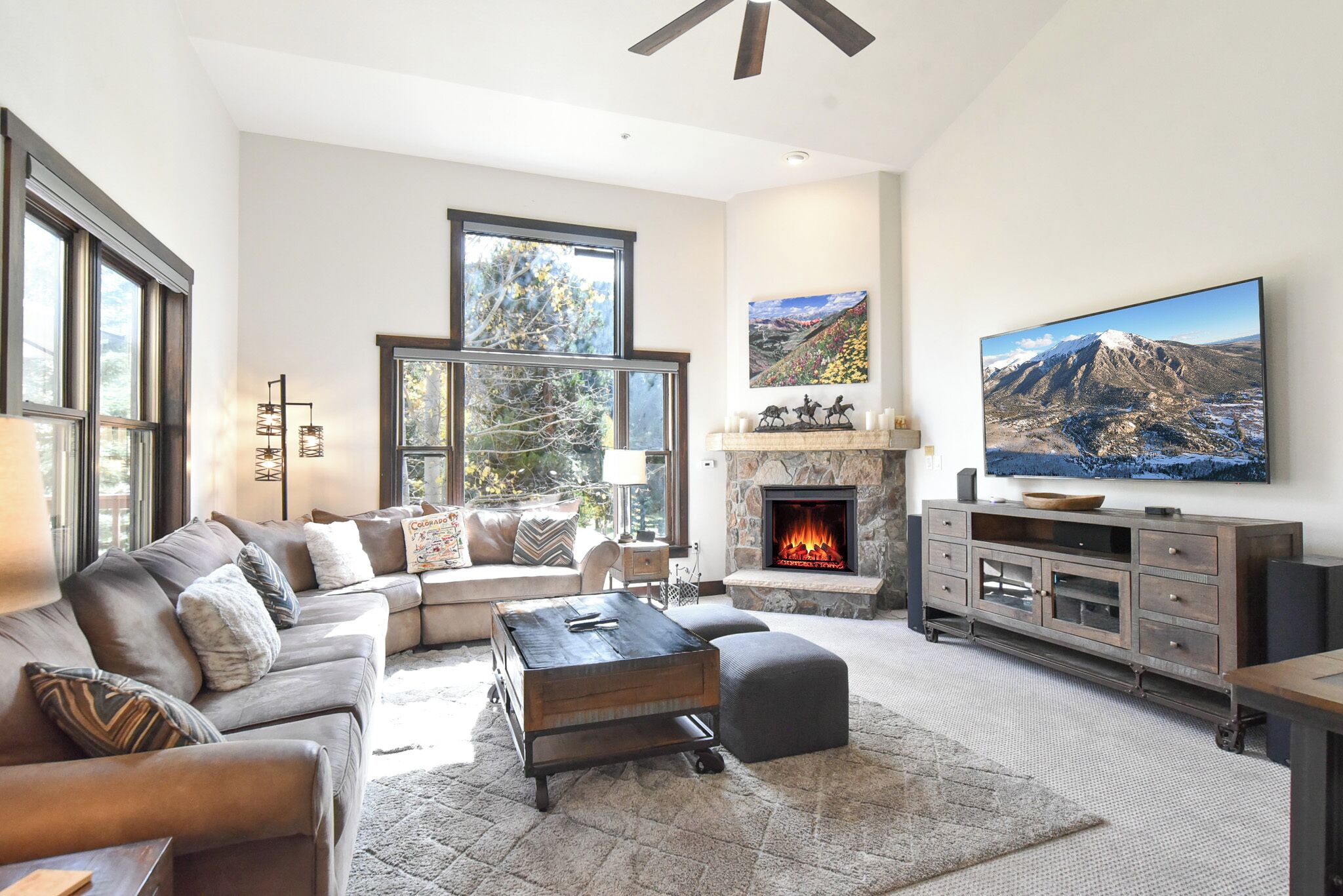 Älytelevisio, takka