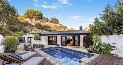 Shirley Lane- Elegant Mid-century Oasis With Pool & Canyon Views
