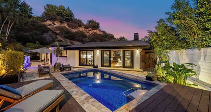 Shirley Lane- Elegant Mid-century Oasis With Pool & Canyon Views