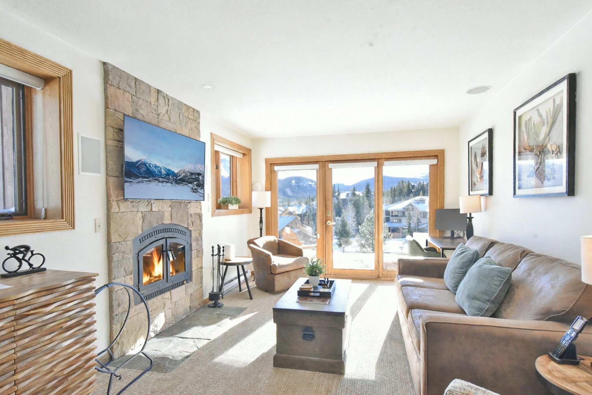 Smart-TV, Kamin